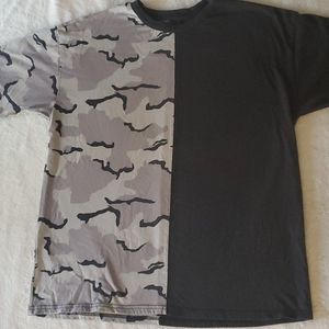 Pacsun Los Angeles Camo T-Shirt Boxy Fit